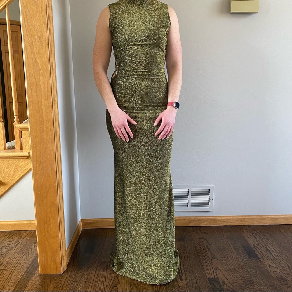 Floor length gown
